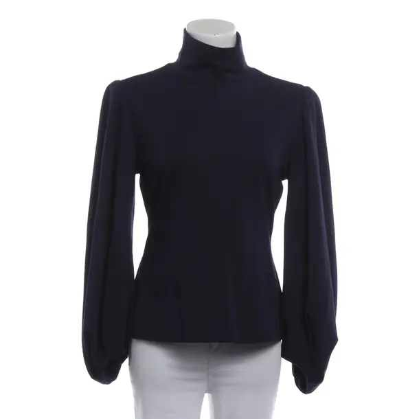 Long Sleeve Shirt, in Navy, Viscose, Dorothee Schumacher