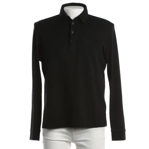 Long Sleeve Shirt, in Black, Cotton, Hugo Boss Black Label