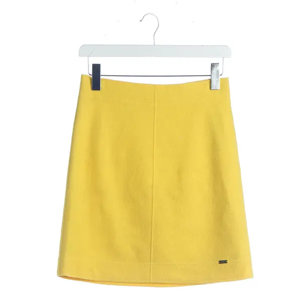 Skirt, in Yellow, Wool, Marc Cain Sports