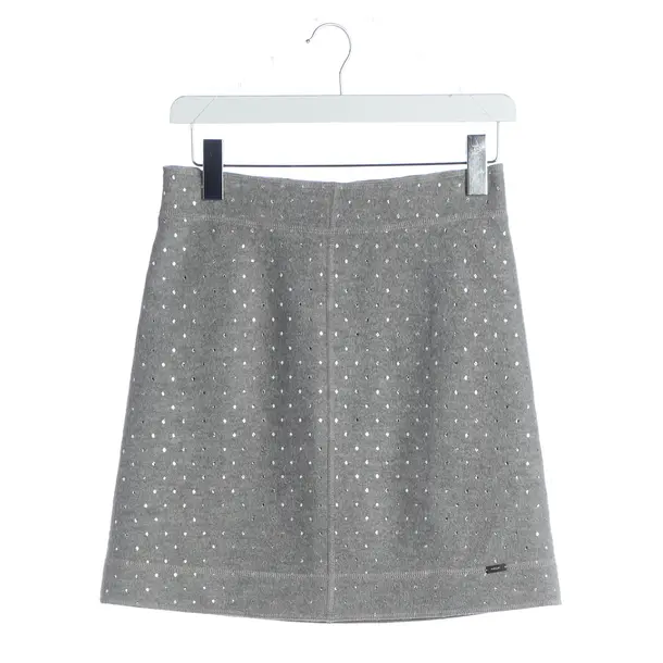 Skirt, in Gray, Wool, Marc Cain Sports