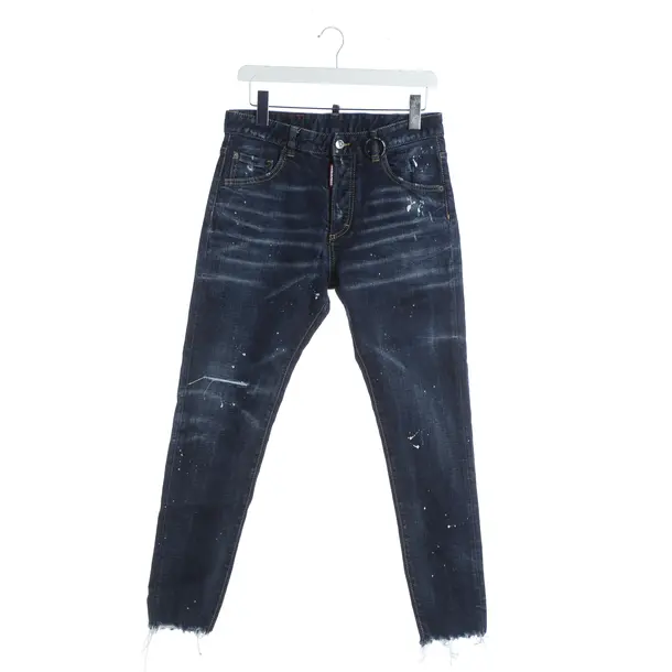 Straight Fit Jeans, in Blue, Cotton, Dsquared