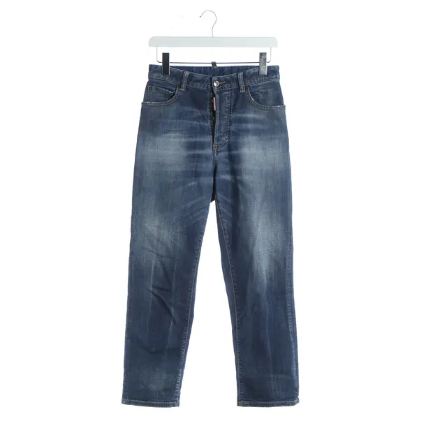 Straight Fit Jeans, in Blue, Cotton, Dsquared