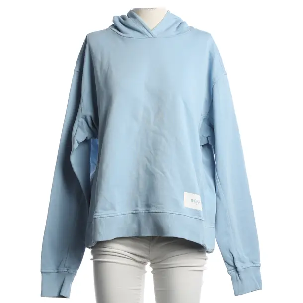 Hoodie, in Hellblau, Baumwolle, Hugo Boss Black Label