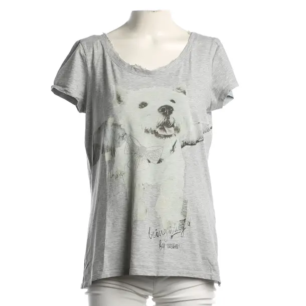 Shirt, in Gray, Cotton, Marc Cain Sports