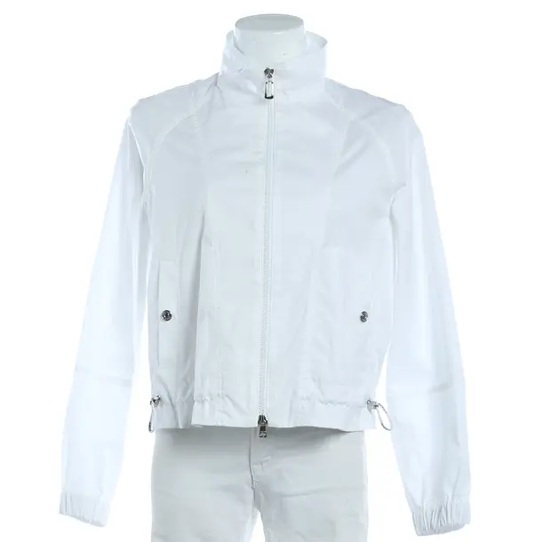 Summer Jacket, in White, Cotton, Marc Cain