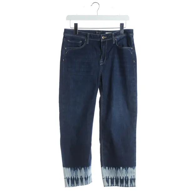 Straight Fit Jeans, in Blue, Cotton, Raffaello Rossi