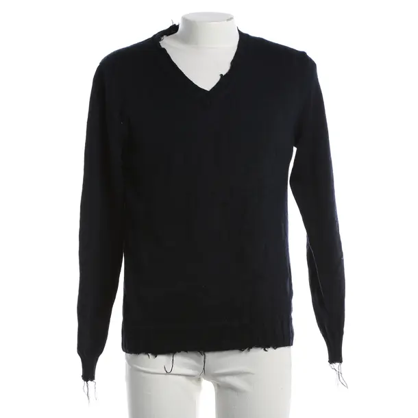 Pullover, in Blau, Wolle, Aglini