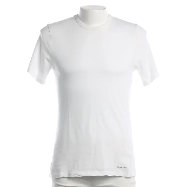 T-Shirt, in Weiß, Baumwolle, Calvin Klein