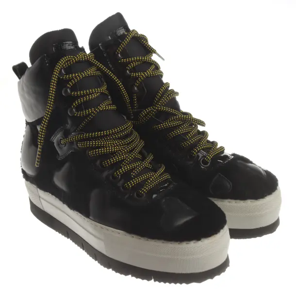 High-Top Sneakers, in Black, Philippe Model