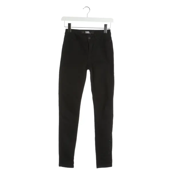 Jeans Slim Fit, in Black, Cotton, Karl Lagerfeld