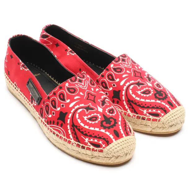Espadrilles in Rot, , Saint Laurent