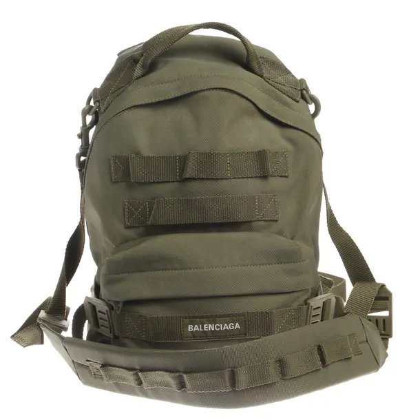 Rucksack in Grün, Polyamid, Balenciaga