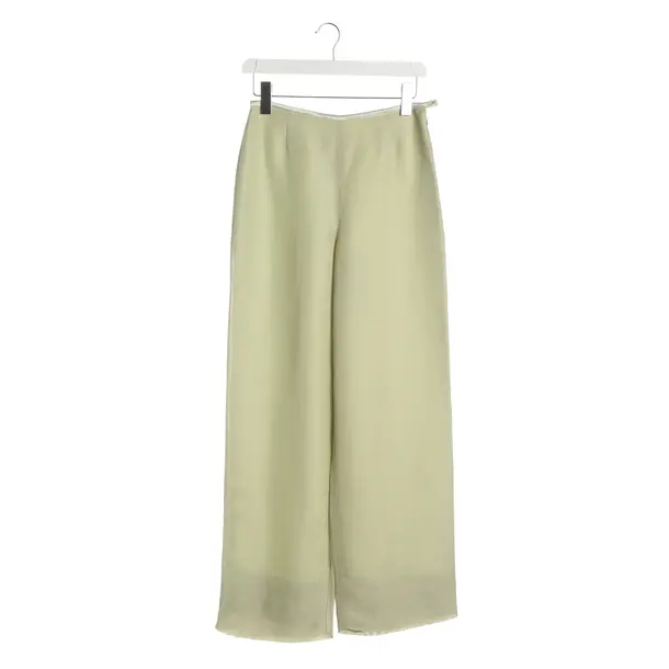 Pants, in Light Green, Linen, Emporio Armani