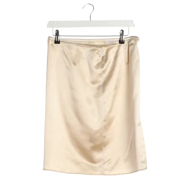 Rock, in Beige, Baumwolle, Miu Miu