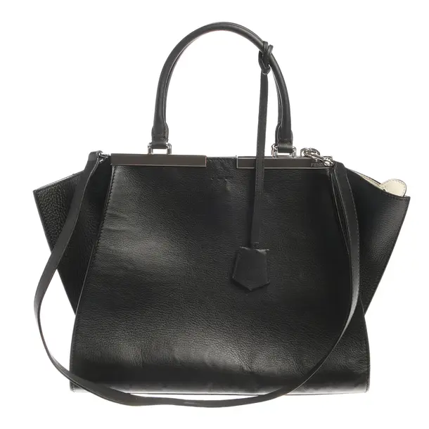 Handbag in Black, Leather, Fendi
