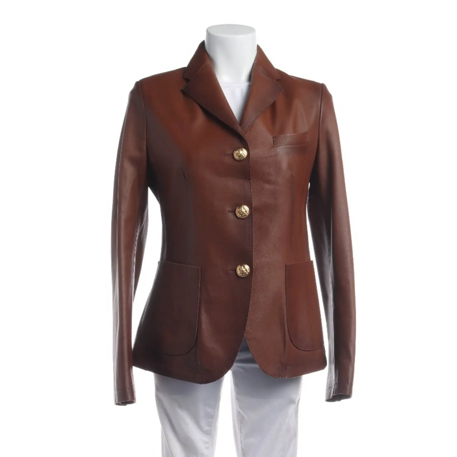 Tagliatore Lederjacke Größe 38 in Braun