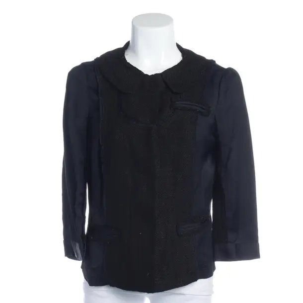 Blazer in Schwarz, Viskose, Prada