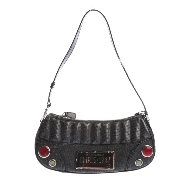 Shoulder Bag in Black, Polyester, Dior