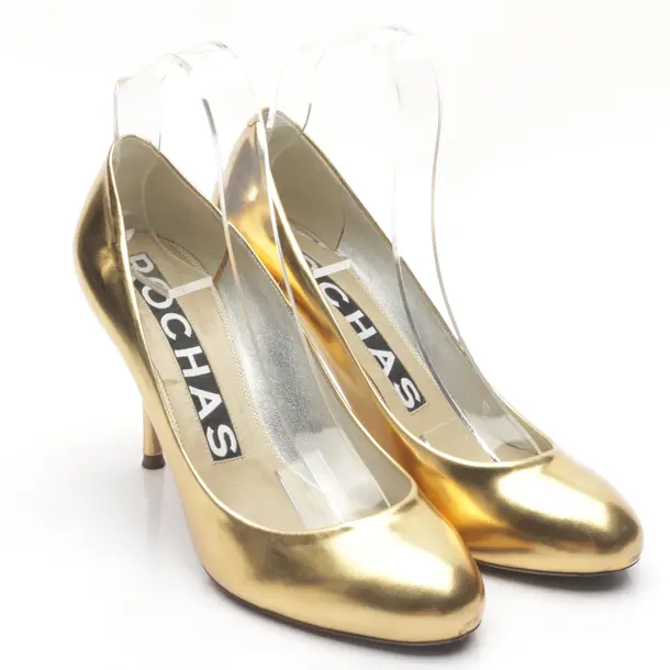 Pumps in Metallic, , Rochas