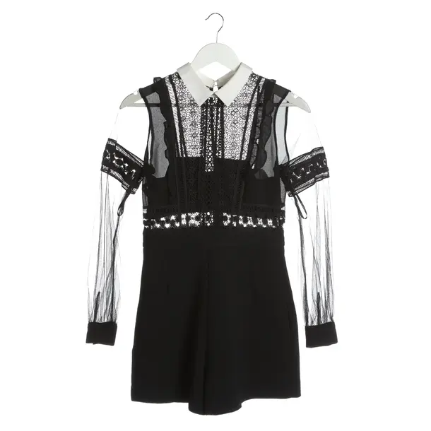 Overall, in Black, Polyester, self-portrait