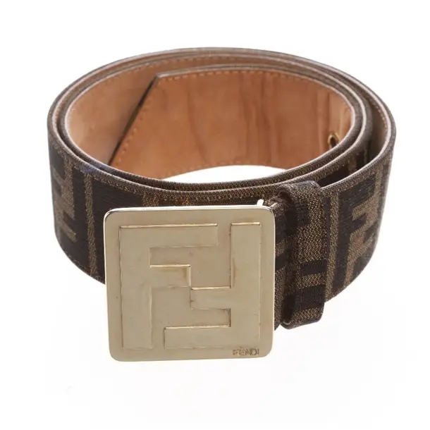 Gürtel in Braun, Leder, Fendi
