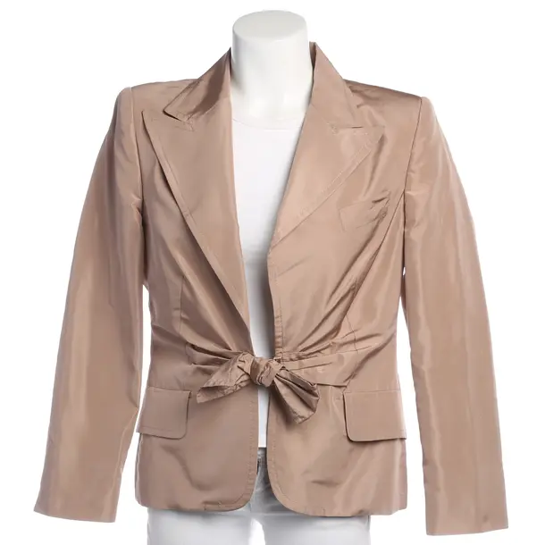 Blazer in Braun, Seide, Gucci