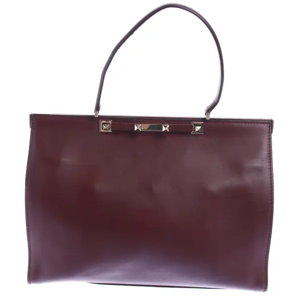 Handtasche in Rot, Leder, Valentino
