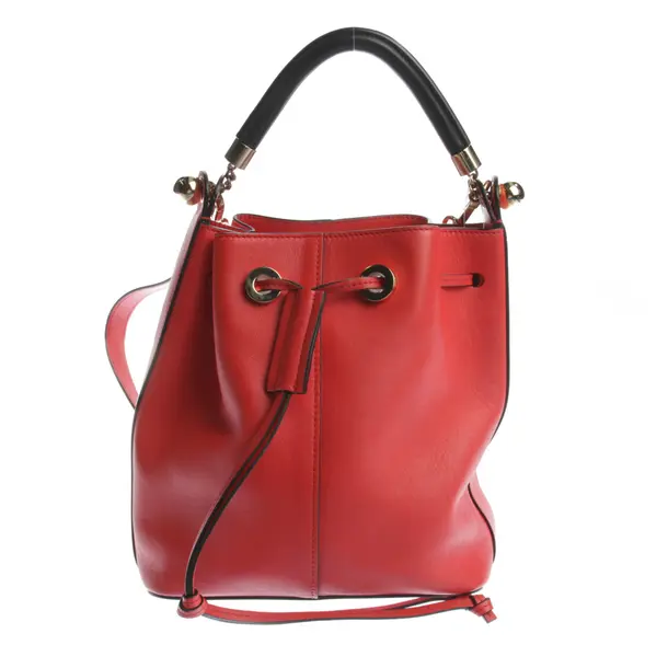 Handbag in Red, Leather, Chloé