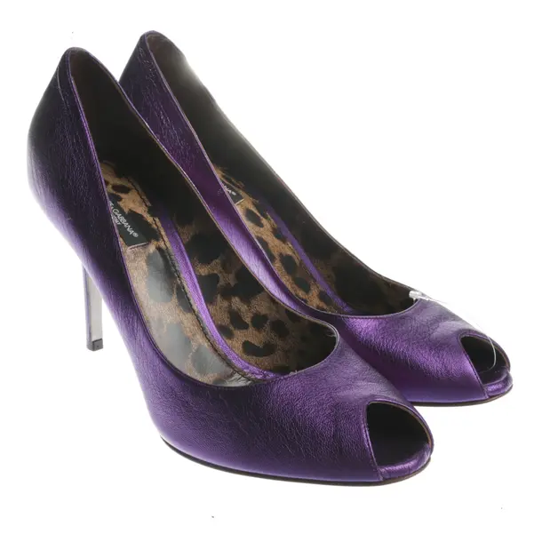 Peeptoes in Lila, , Dolce & Gabbana