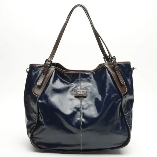 Shoulder Bag in Blue, Polyvinyl, Tod´s