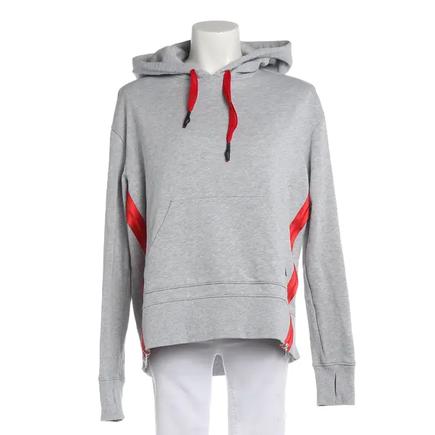 Felpa con cappuccio, in Grigio chiaro, Cotone, Hugo Boss Etichetta Rossa