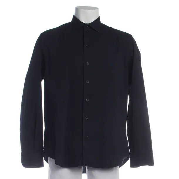 Hemd in Blau, Baumwolle, Armani Collezioni