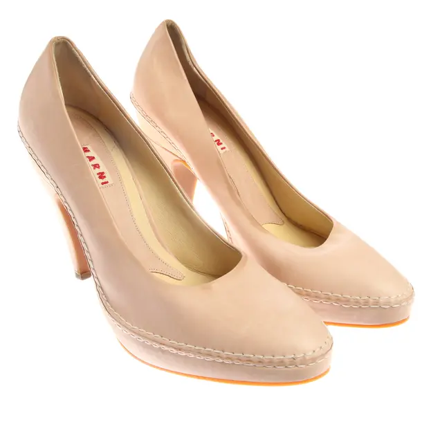 Pumps in White, , Marni