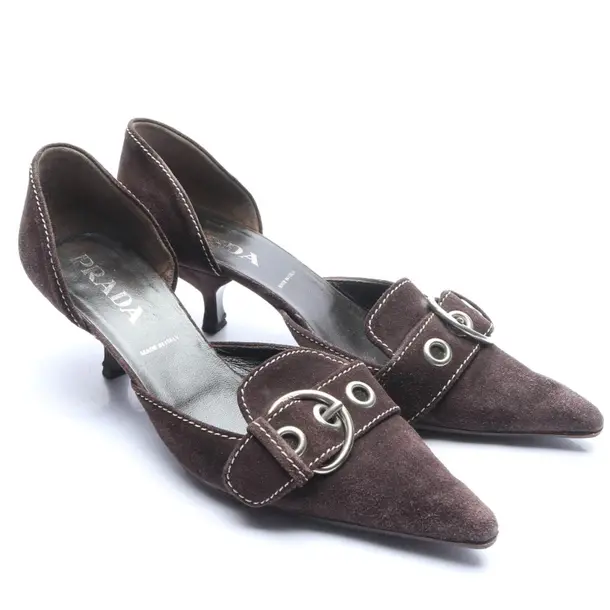 Pumps in Braun, , Prada