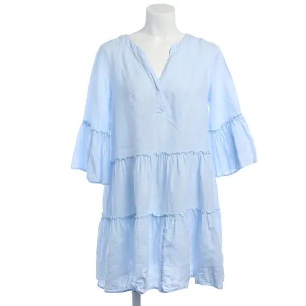 Kleid, in Hellblau, Leinen, Mrs & Hugs