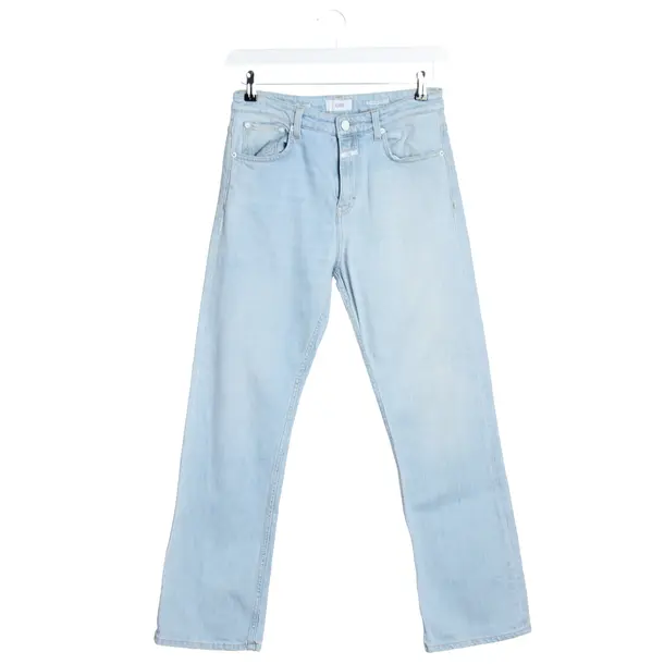 Jeans Straight Fit in Blau, Baumwolle, Closed