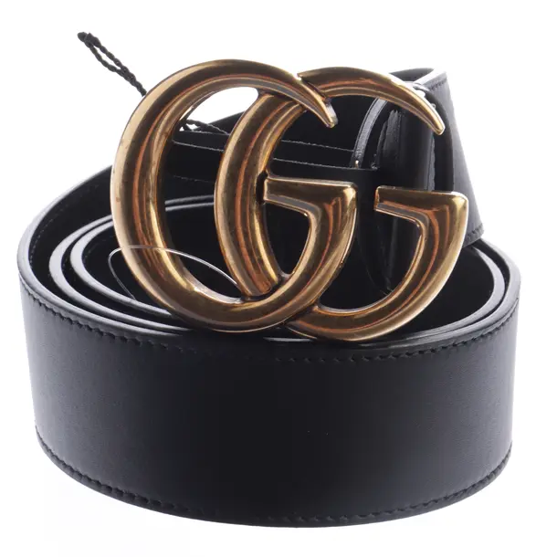 Gürtel in Schwarz, Leder, Gucci