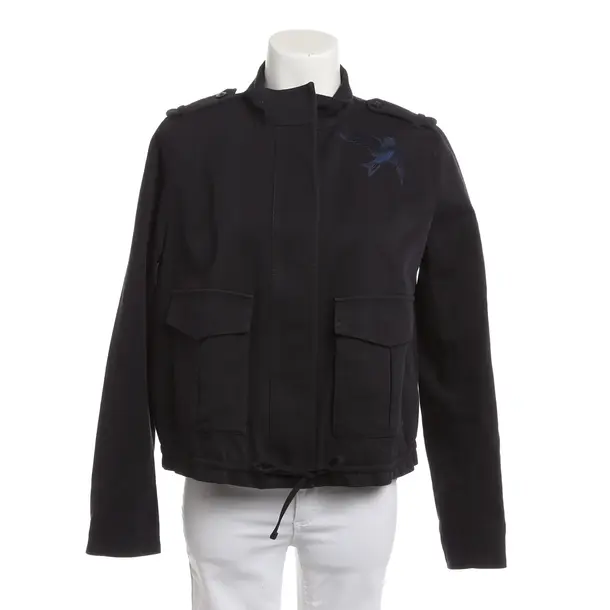 Mid-Season Jacket, in Navy, Cotton, Hugo Boss Orange