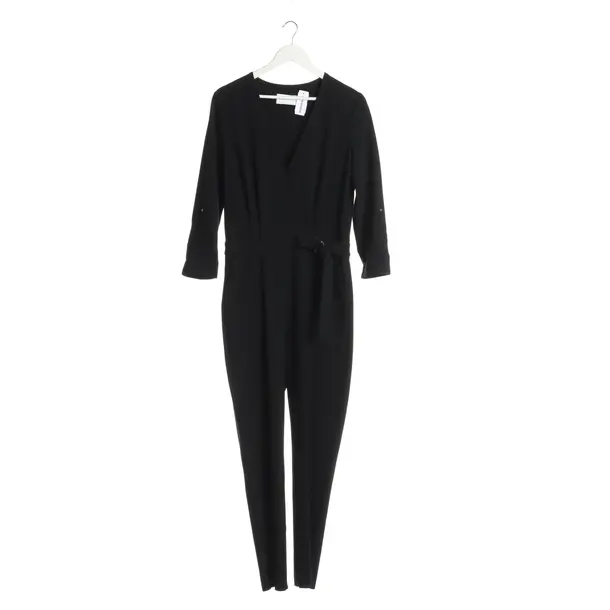 Jumpsuit in Schwarz, Viskose, Hugo Boss Black Label