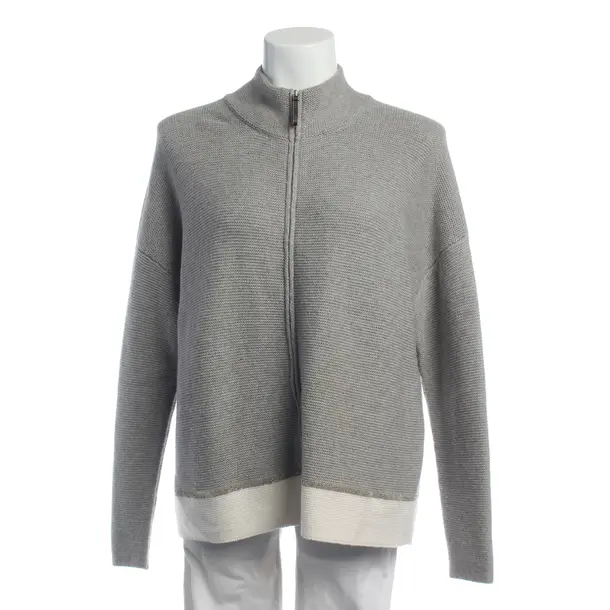 Cardigan in Gray, Wool, Fabiana Filippi
