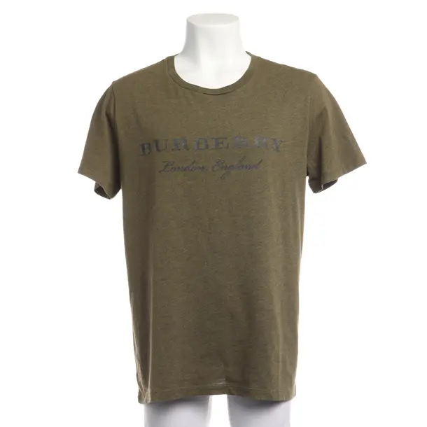 T-Shirt in Green, Polyester, Burberry London