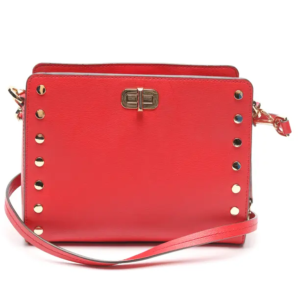 Umhängetasche in Rot, Leder, Michael Kors