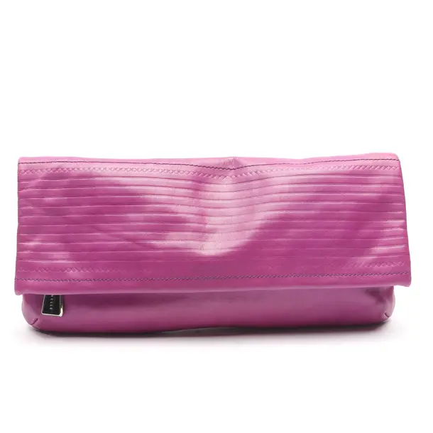 Clutch in Lila, Leder, Coccinelle