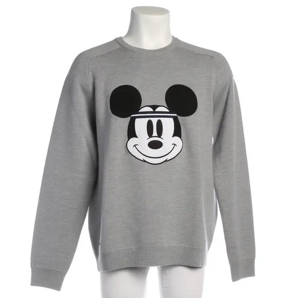 Pullover in Grau, Wolle, Lacoste