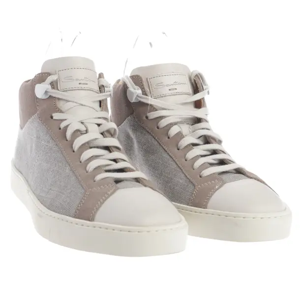 High-Top Sneaker in Braun, , Santoni