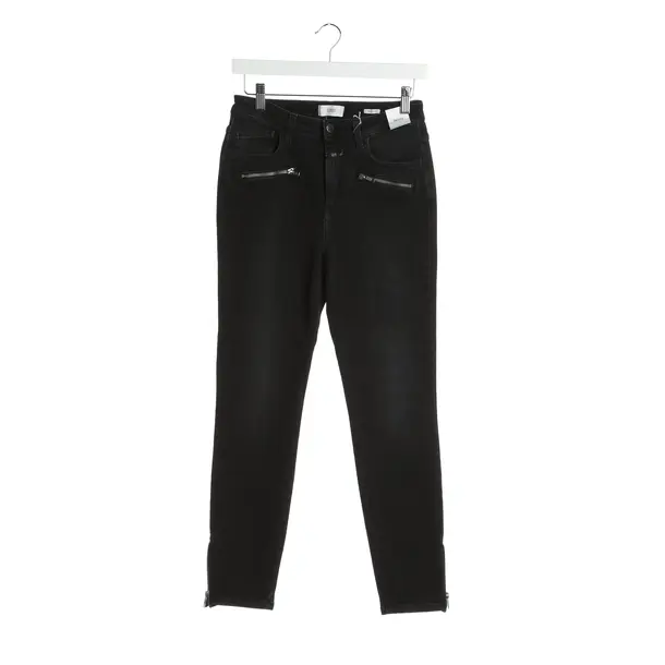 Straight Fit Jeans in Black, Cotton, Closed