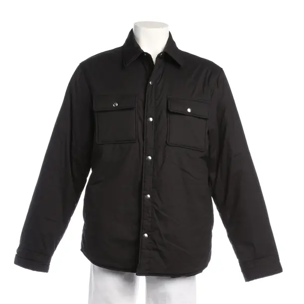 Übergangsjacke in Schwarz, Baumwolle, Sandro