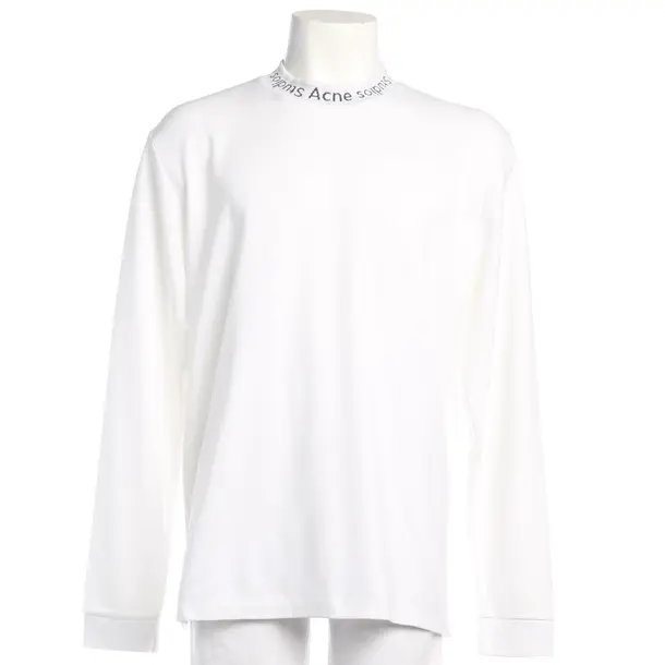 Sweatshirt in Weiß, Viskose, Acne Studios