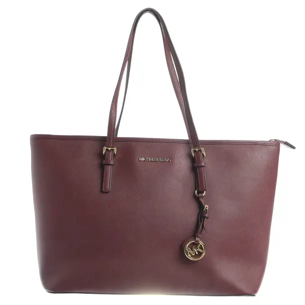 Handbag in Red, Leather, Michael Kors