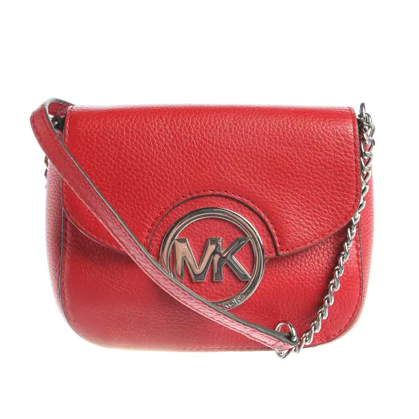 Cross Body Bag in Red, Leather, Michael Kors
